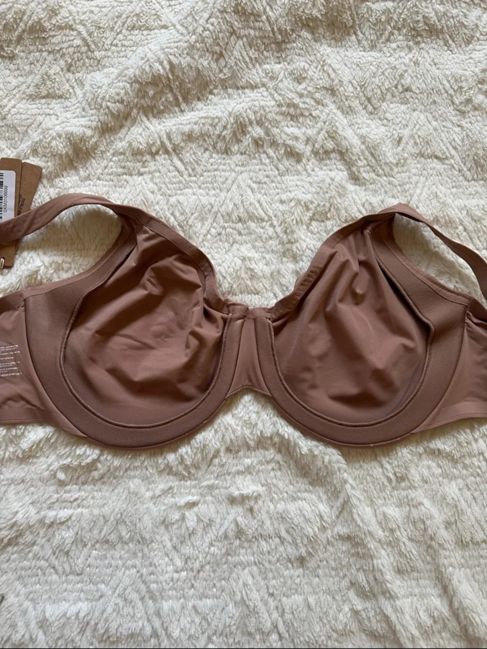 SKIMS Seamless Minimizer Underwire Bra in Sienna - Picture 4 of 4